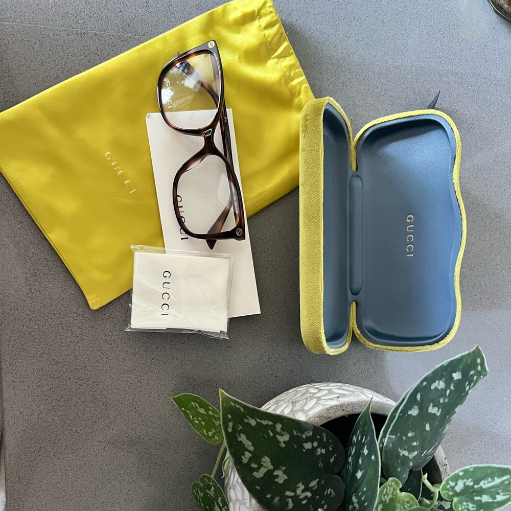 Never worn Authentic Gucci Glasses